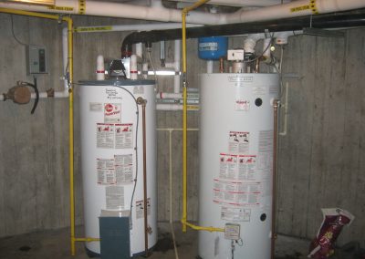 2 50 Gallon Gas Hot water tanks